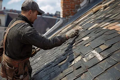 Image de Artisan 56 Couvreur Larmor-Baden Expertise Réparation Fuites Dépannage Étanchéité Démoussage Toiture