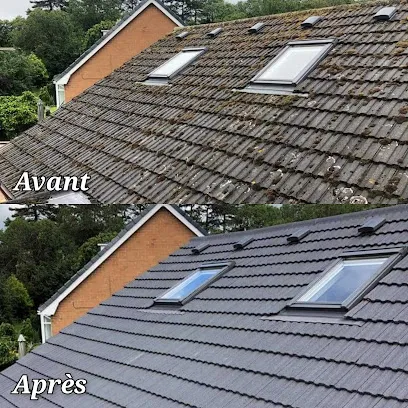 Image de ARTISAN LOUIS couvreur traitement anti mousses nettoyage toiture peinture toiture peinture façade