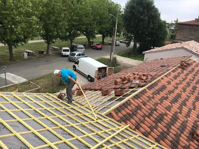 Image de Chardelin Bâtiment , charpente, couverture.
