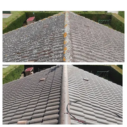 Image de Mickael renovation entreprise couvreur zingueur nettoyage de toiture démoussage de toiture habillage alu PVC